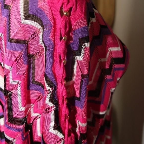 𝅺CACHE' Knit pink and black - Picture 5 of 8